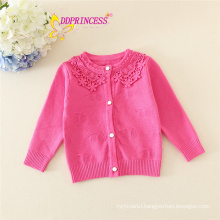 wholesales large stock design cardigan sweater knitwear for children